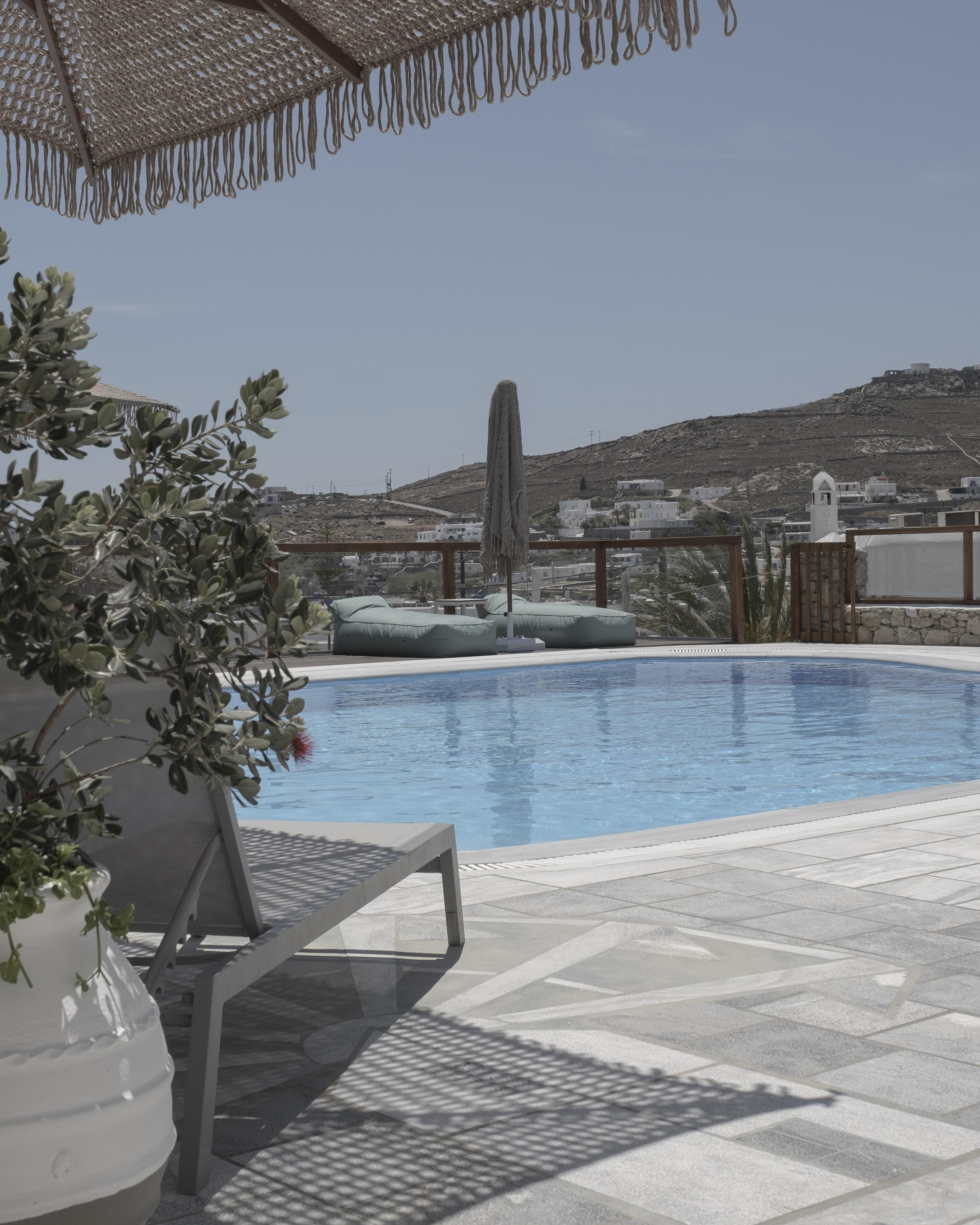 Отель Mykonos Essence Adults Only Орнос Экстерьер фото