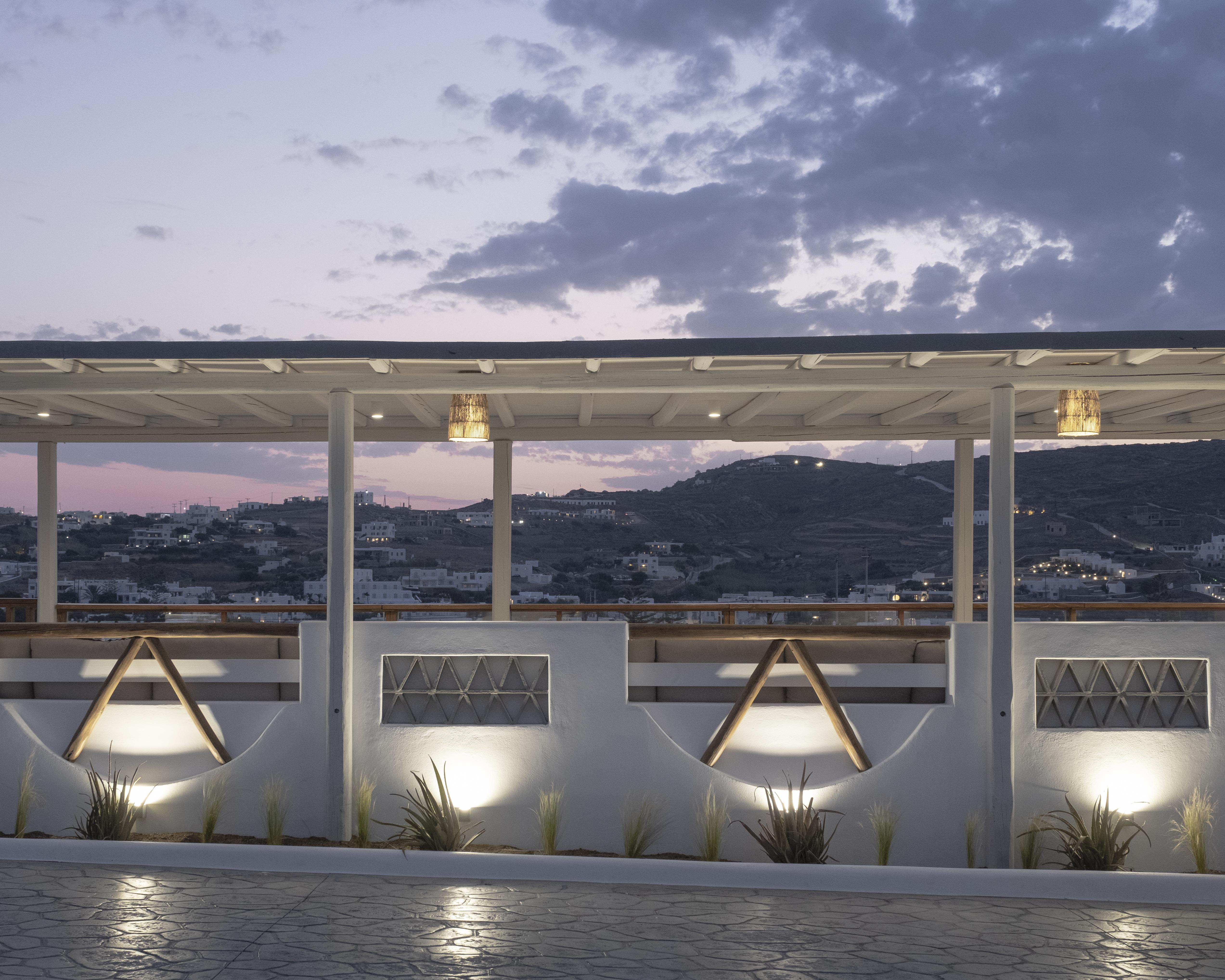Отель Mykonos Essence Adults Only Орнос Экстерьер фото