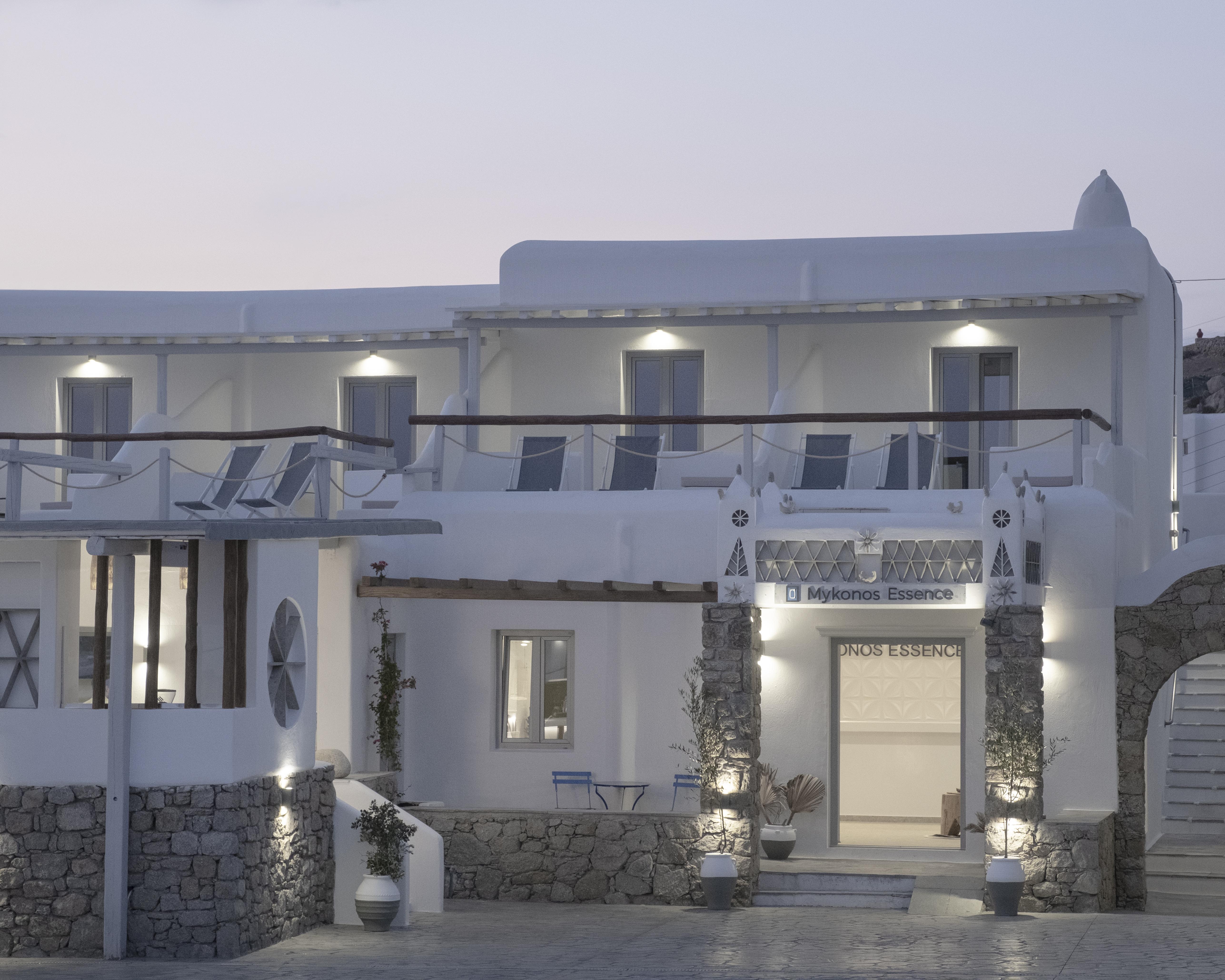 Отель Mykonos Essence Adults Only Орнос Экстерьер фото